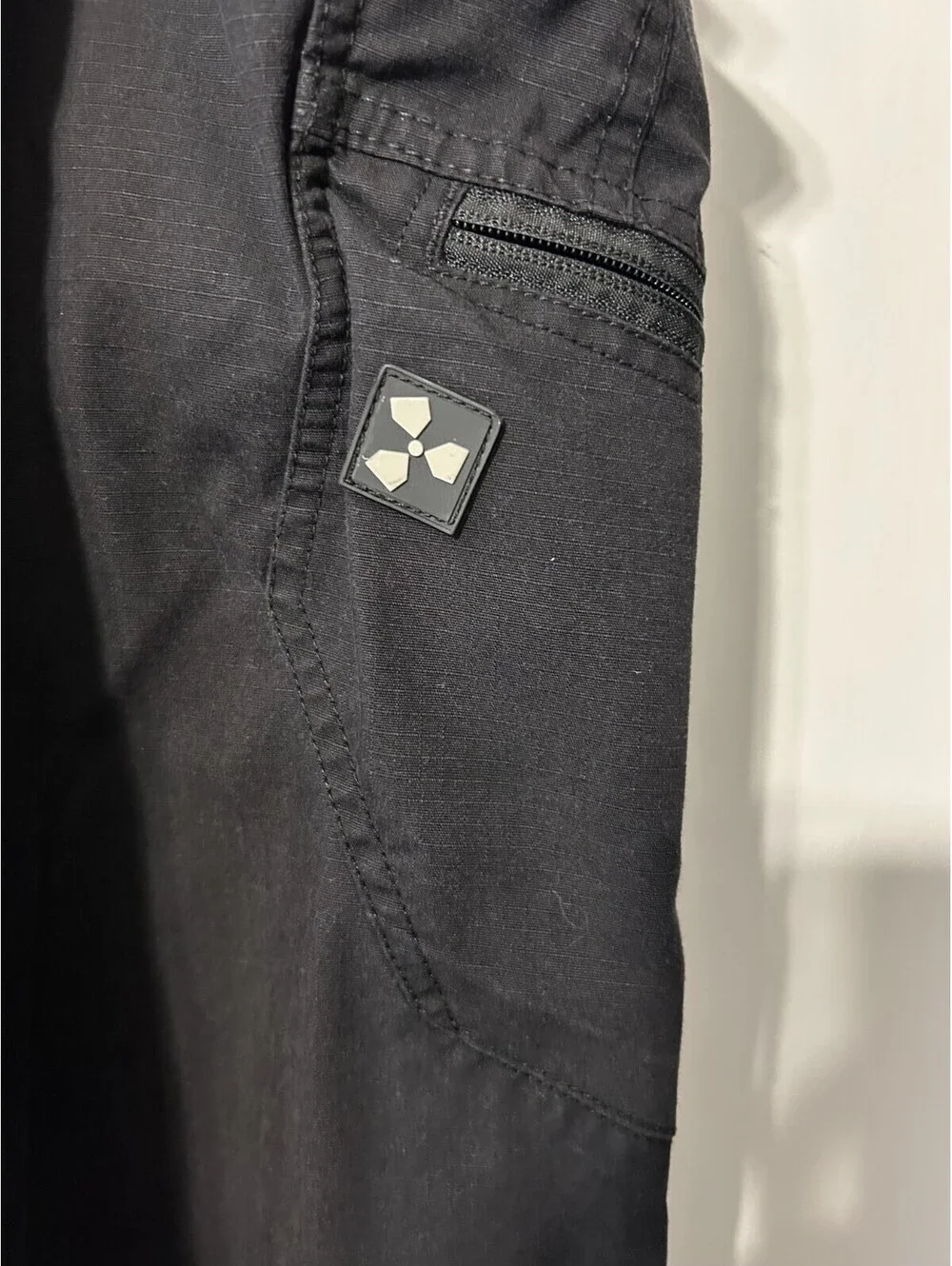 Outdoor Tactics Men's XL Black Cargo Pants Multiple Pockets Reinforced Knees